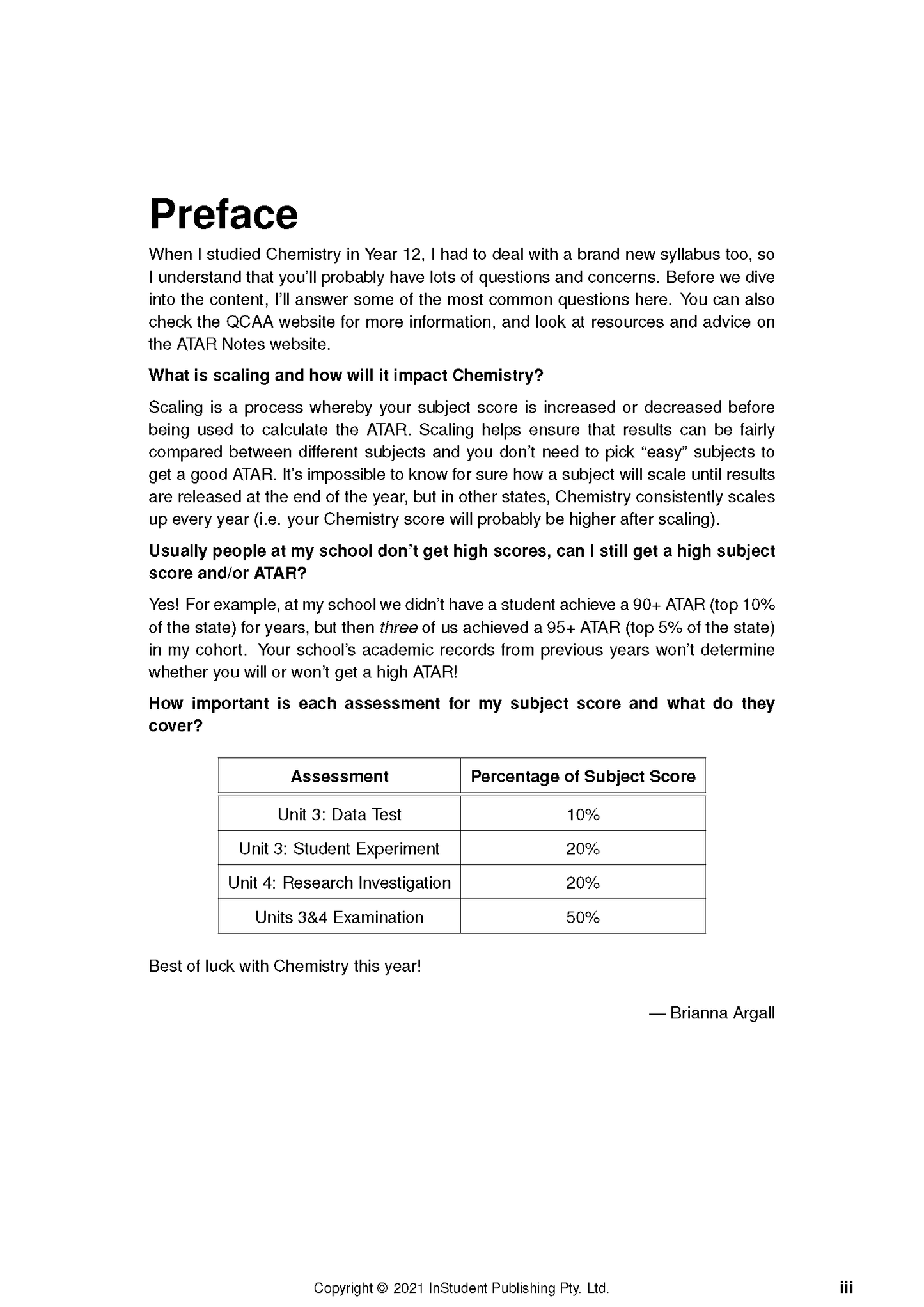 Top Marks QCE Chemistry 3&4 Bundle