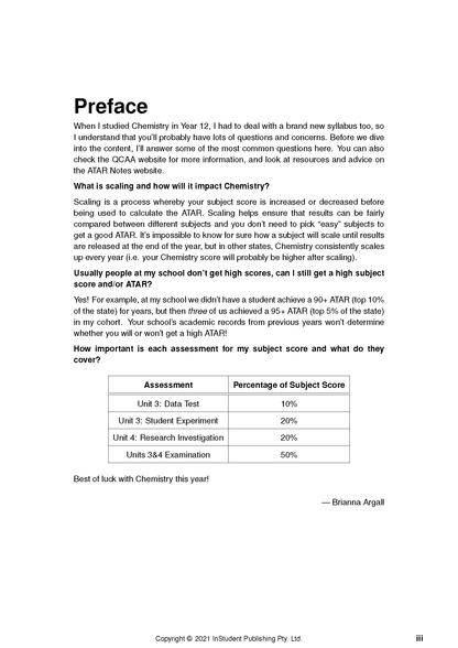 Top Marks QCE Chemistry 3&4 Bundle