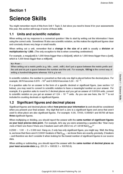 ATAR Notes QCE Chemistry 3&4 Complete Course Notes (2026-2028)