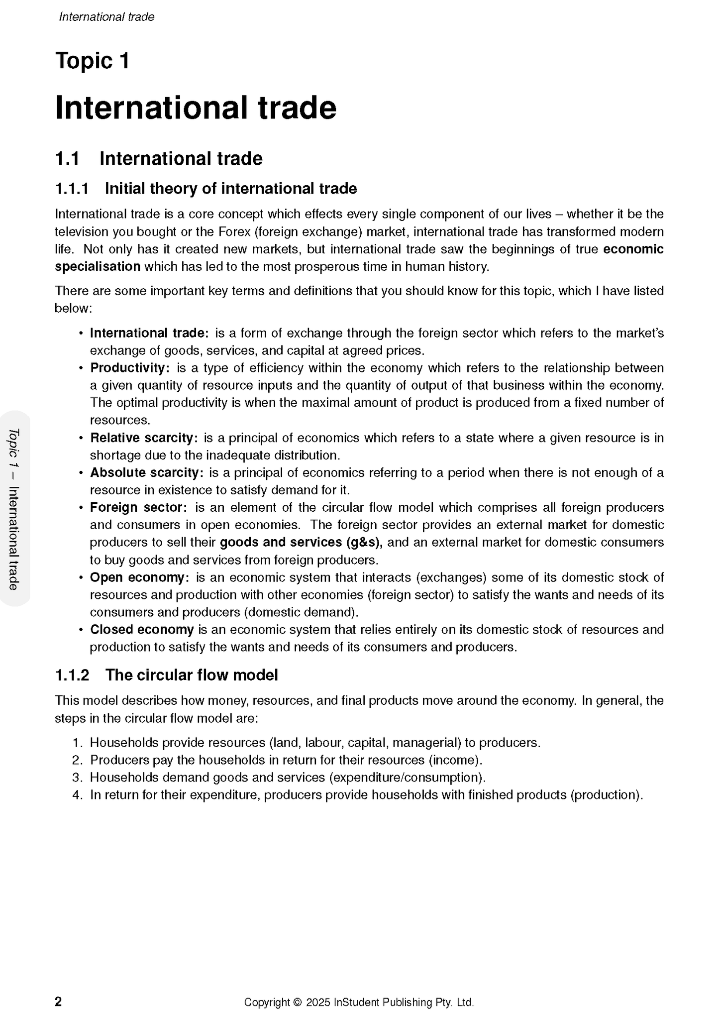 ATAR Notes QCE Economics 3&4 Complete Course Notes (2026-2028)