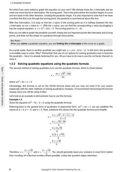 ATAR Notes QCE Maths Methods 1&2 Complete Course Notes (2025–2027)