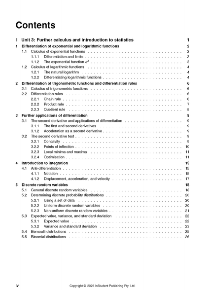 ATAR Notes QCE Maths Methods 3&4 Complete Course Notes (2026-2028)