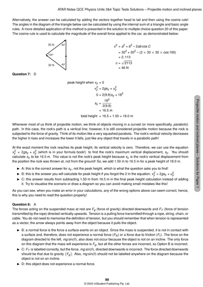 ATAR Notes QCE Physics 3&4 Topic Tests (2026-2028)