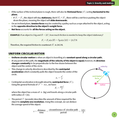 ATAR Notes QCE Physics 3&4 Summary Sheets (2026-2028)
