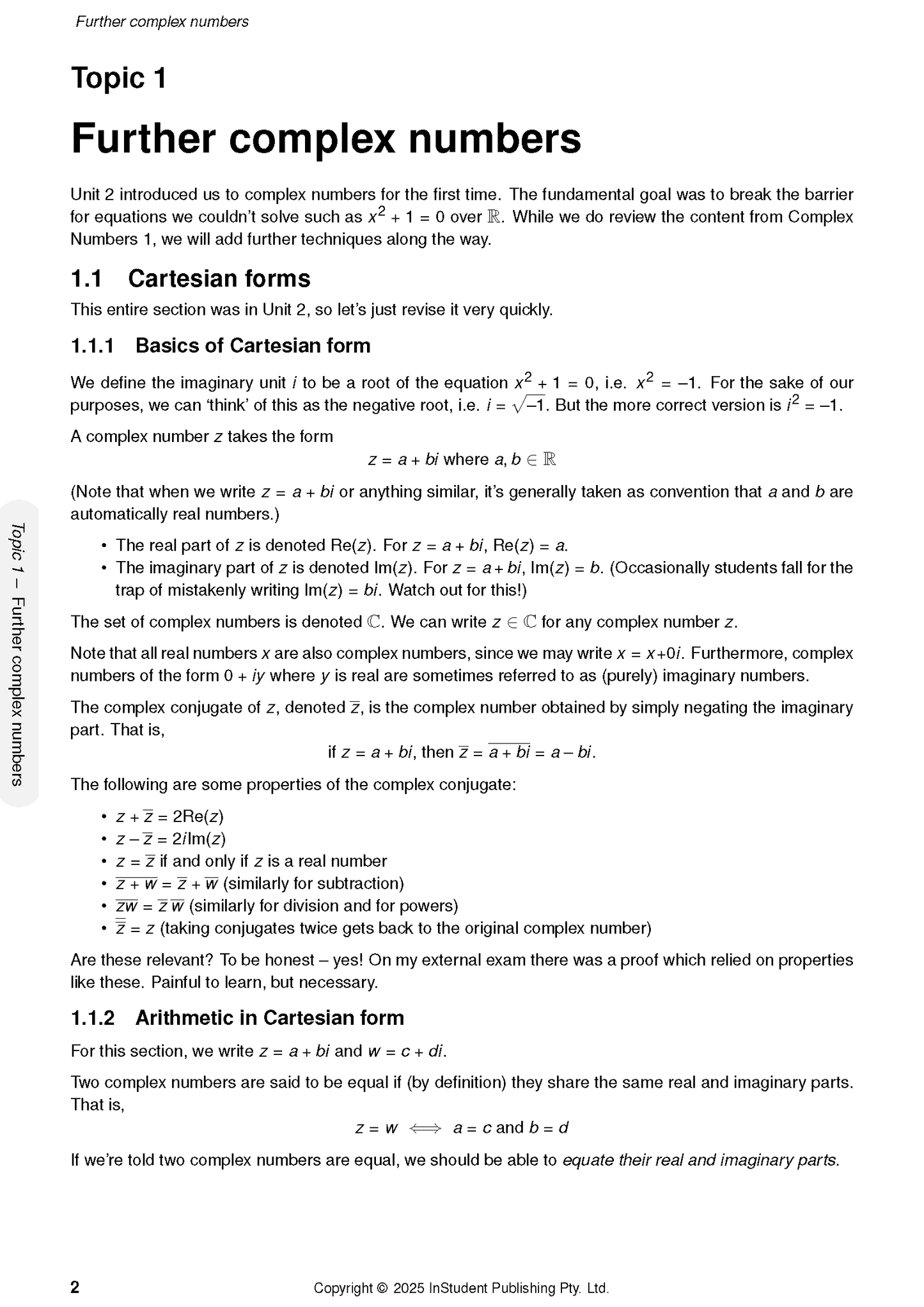 ATAR Notes QCE Specialist Maths 3&4 Complete Course Notes (2026-2028)