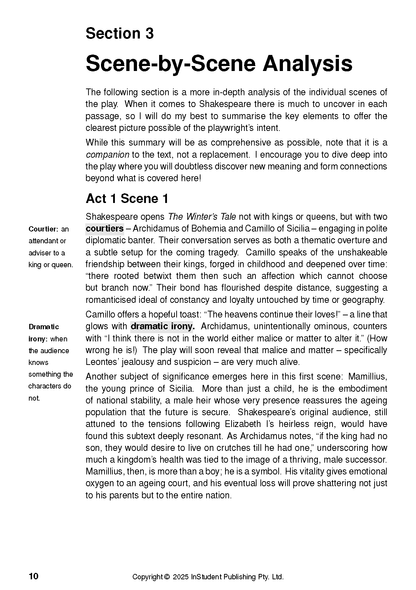 ATAR Notes Text Guide: The Winter's Tale by William Shakespeare