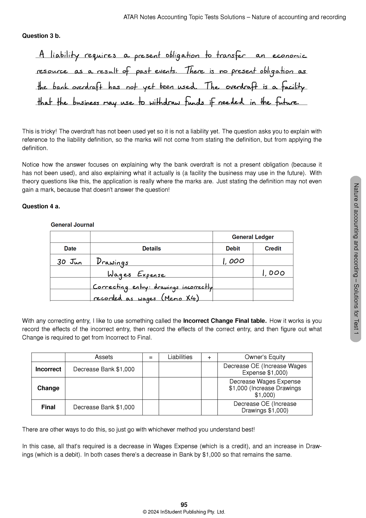 ATAR Notes VCE Accounting 3&4 Topic Tests (2025–2027)