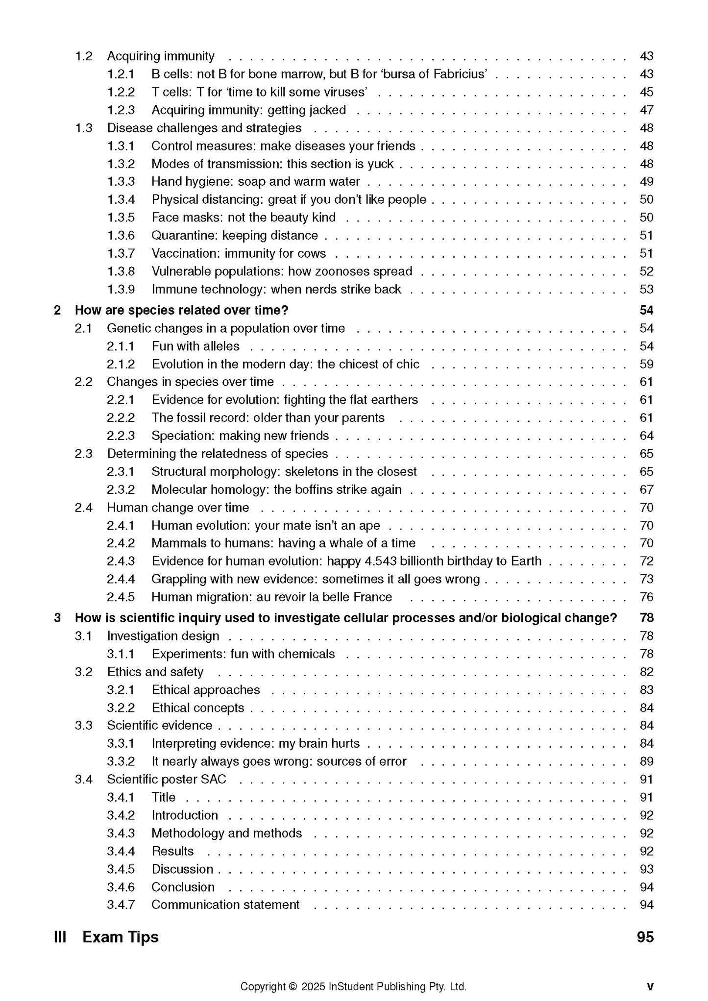 ATAR Notes VCE Biology 3&4 Complete Course Notes (2025-2026)