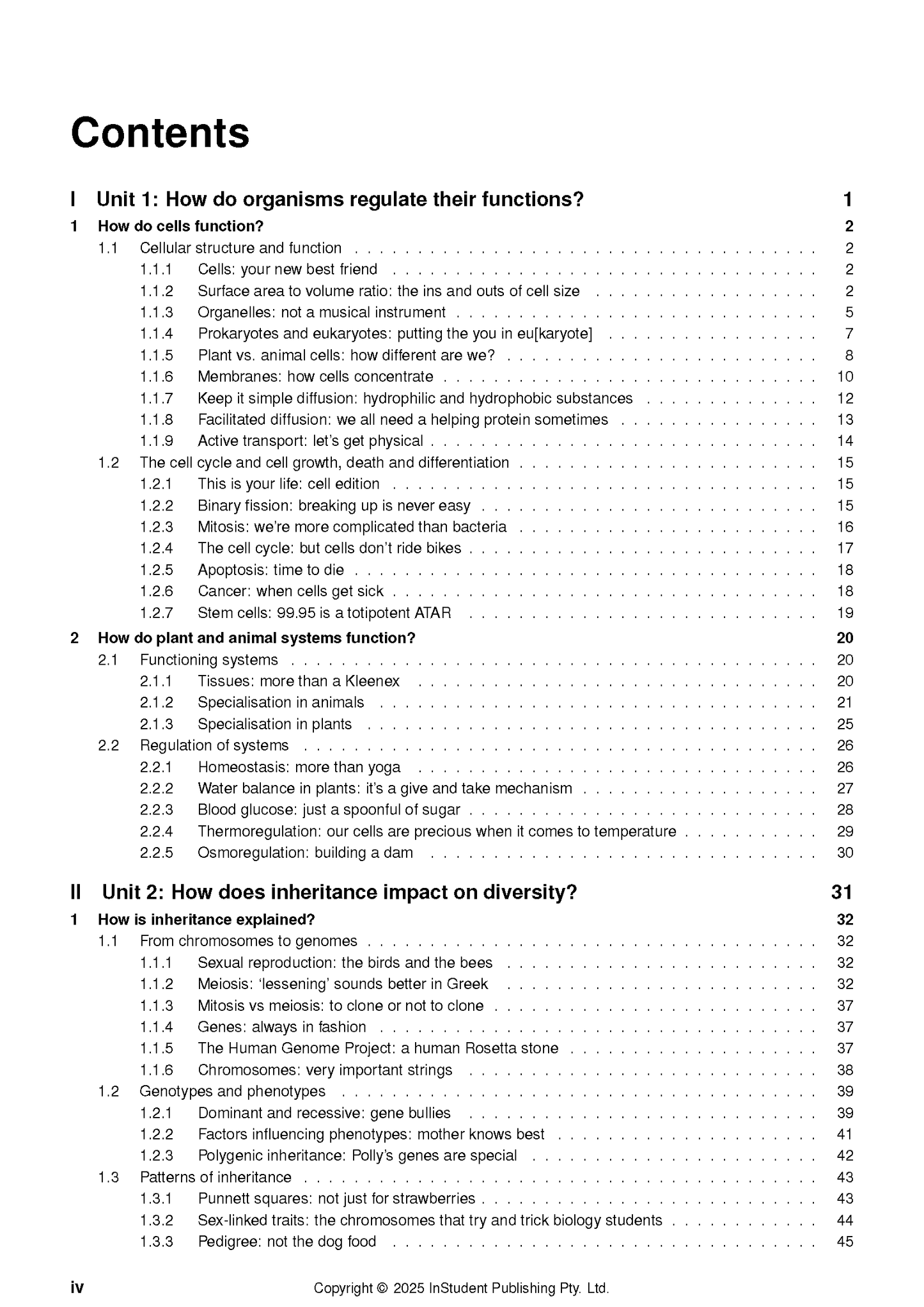 ATAR Notes VCE Biology 1&2 Notes (2025-2026)