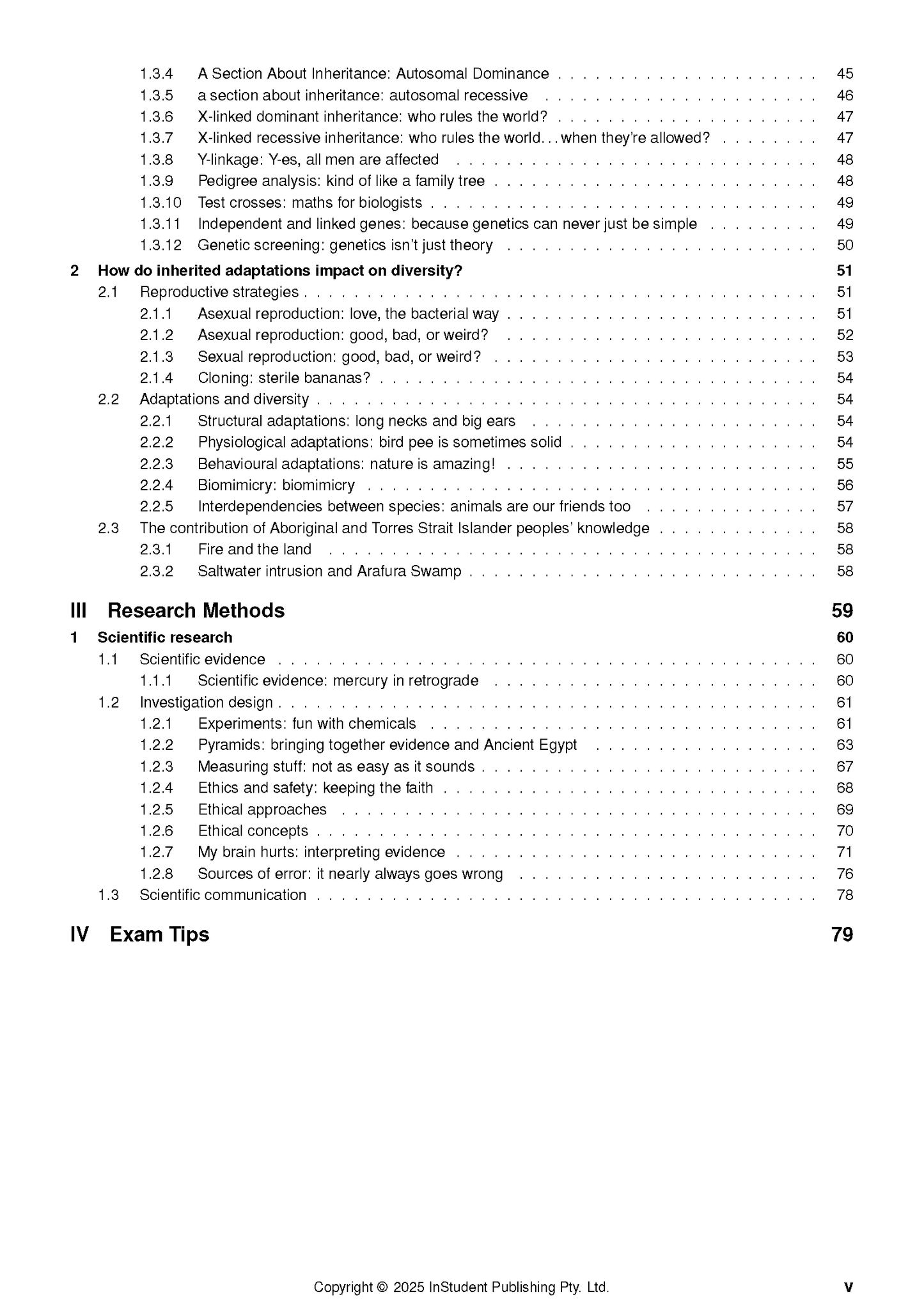 ATAR Notes VCE Biology 1&2 Notes (2025-2026)