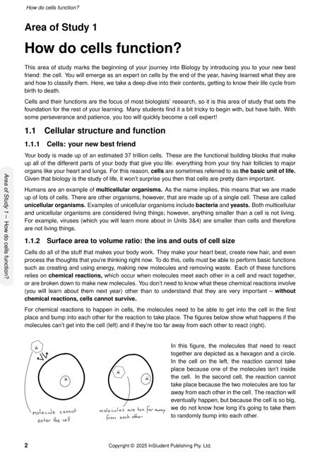 ATAR Notes VCE Biology 1&2 Notes (2025-2026)