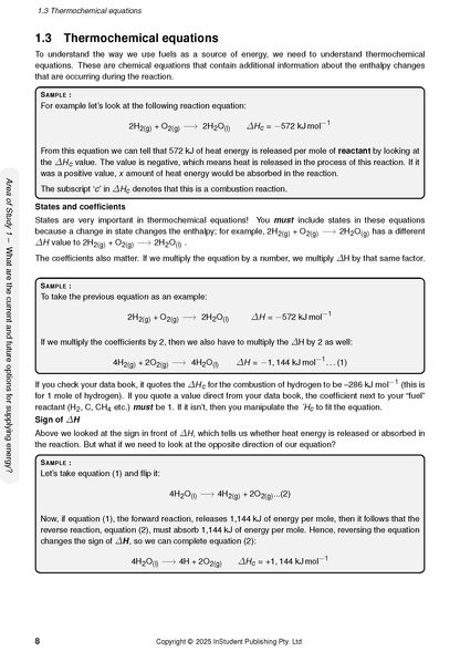 ATAR Notes VCE Chemistry 3&4 Notes (2025-2027)
