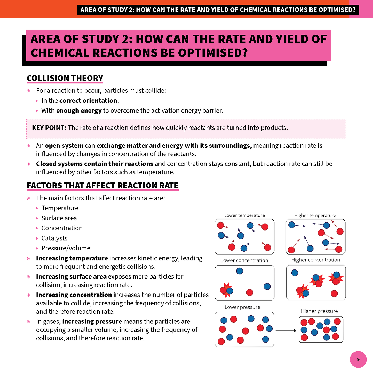 ATAR Notes VCE Chemistry 3&4 Summary Sheets (2025-2027)