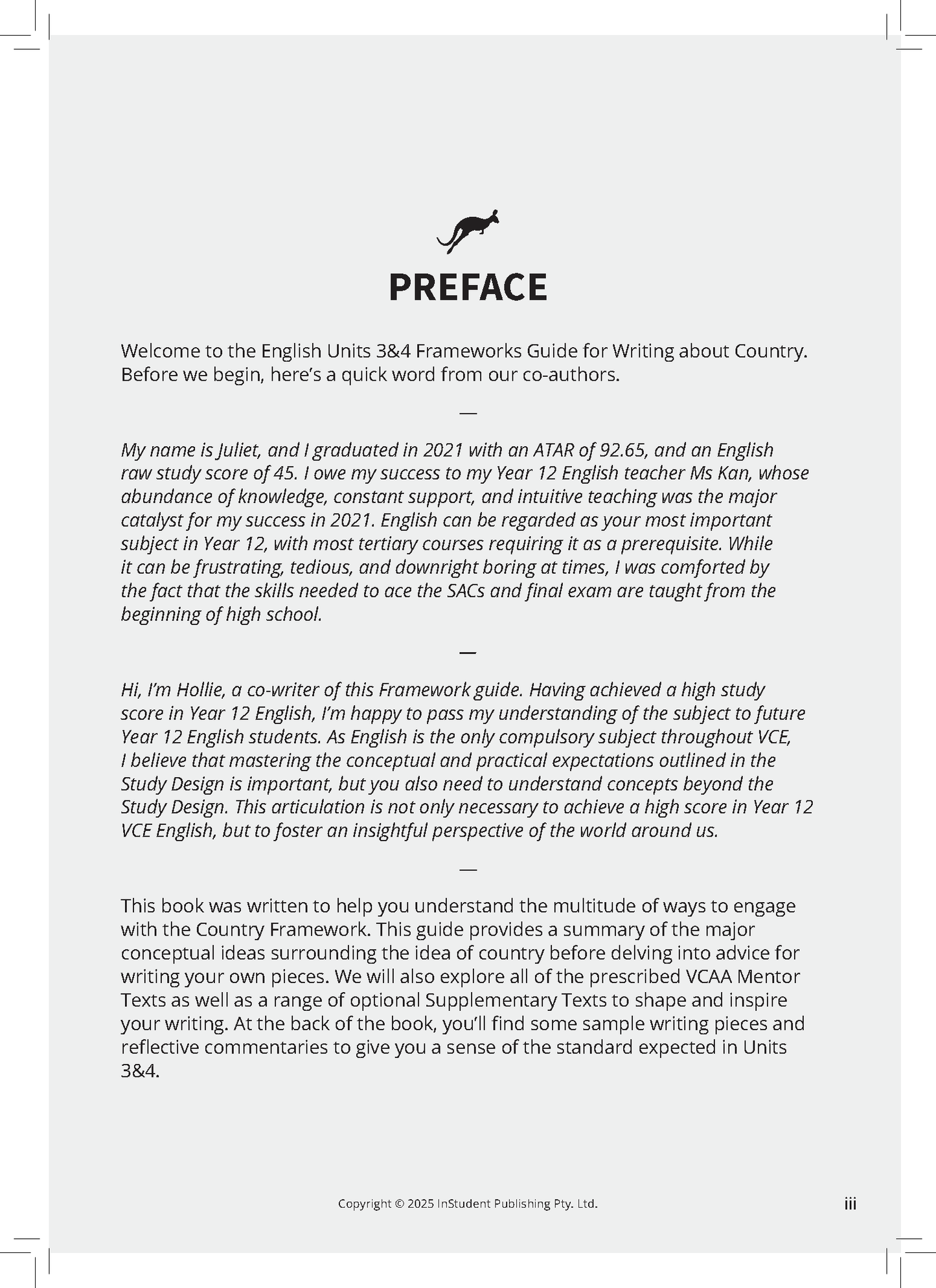 ATAR Notes VCE English 3&4 Frameworks Guide: Writing about country (2026 Edition)