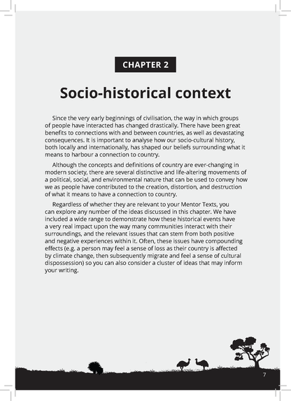 ATAR Notes VCE English 3&4 Frameworks Guide: Writing about country (2026 Edition)