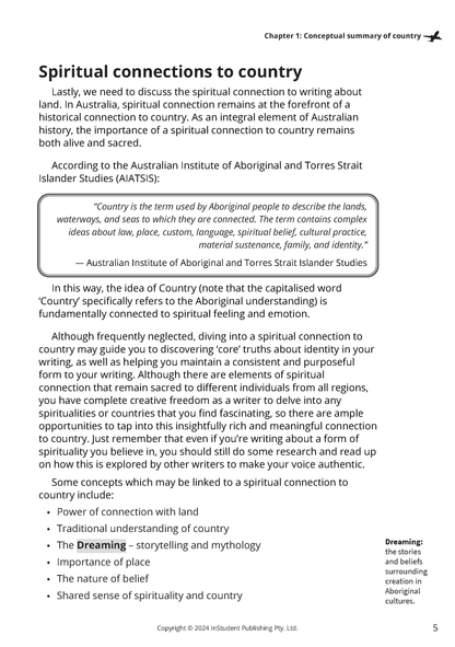 ATAR Notes VCE English 3&4 Frameworks Guide: Writing about country (2025 Edition)