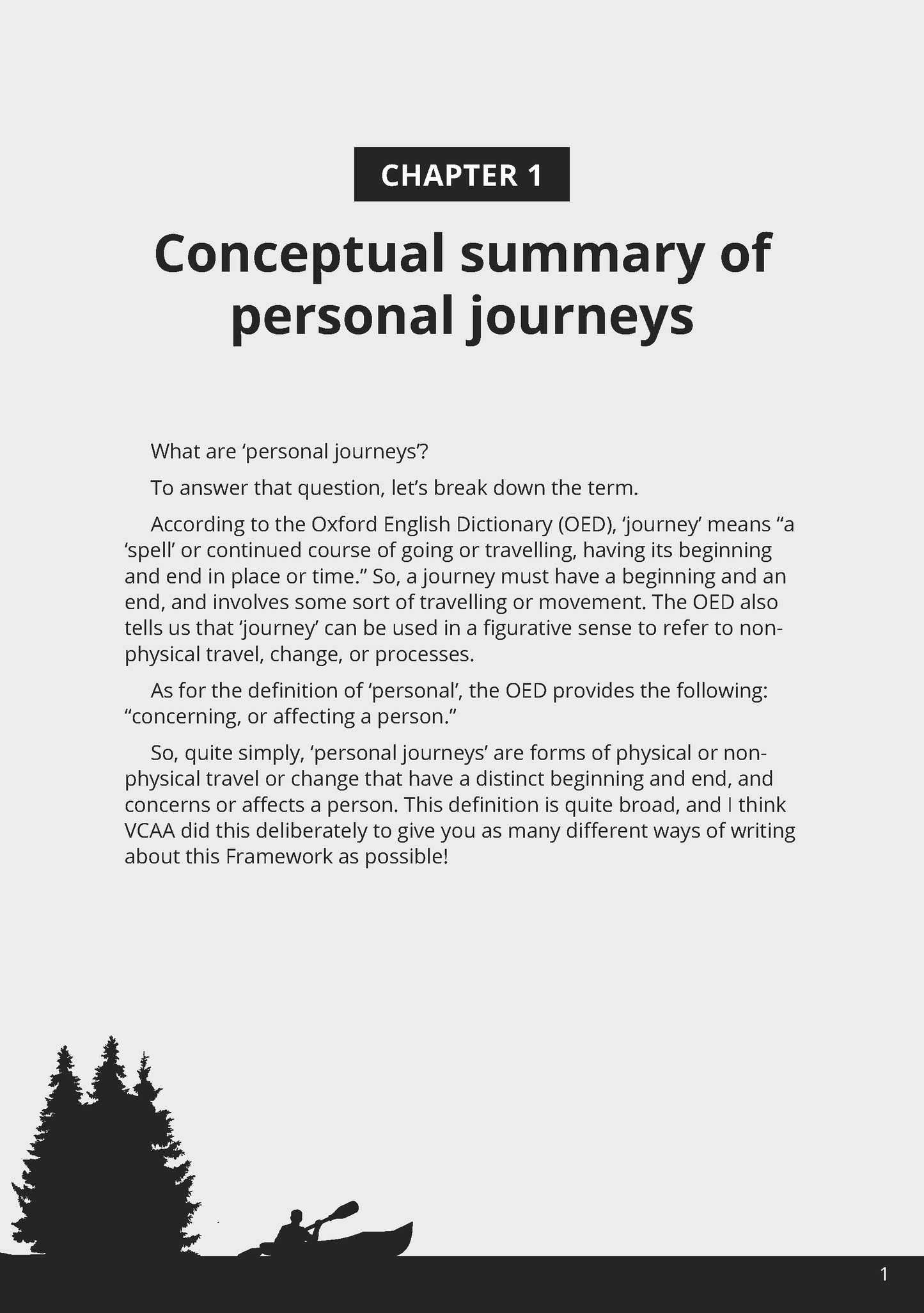 ATAR Notes VCE English 3&4 Frameworks Guide: Writing about personal journeys (2025 Edition)