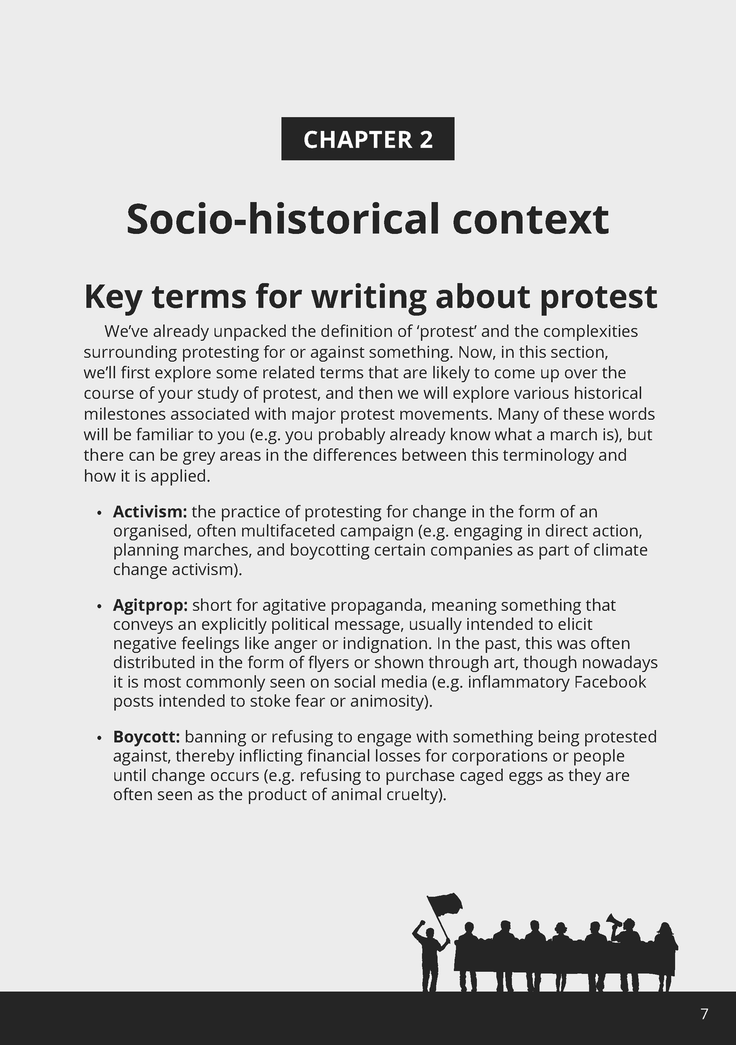 ATAR Notes VCE English 3&4 Frameworks Guide: Writing about protest (2025 Edition)