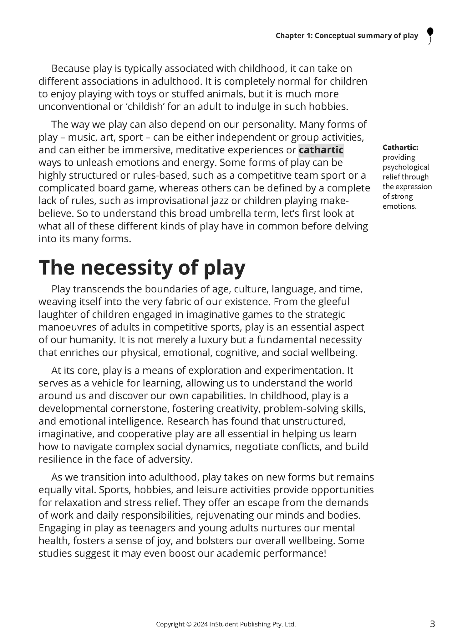 ATAR Notes VCE English 3&4 Frameworks Guide: Writing about play (2025 Edition)