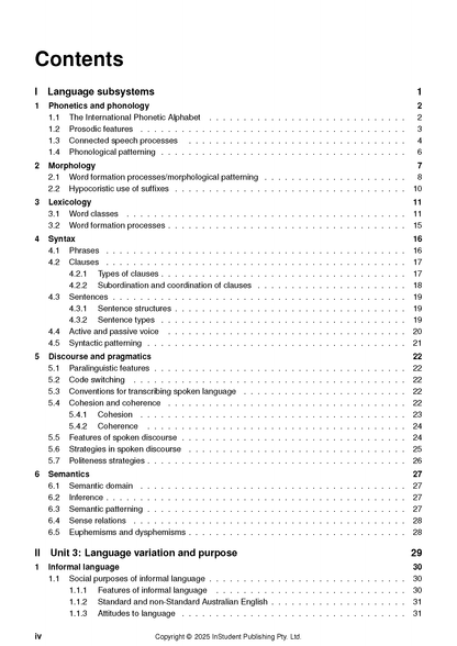 ATAR Notes VCE English Language 3&4 Notes (2026-2028)