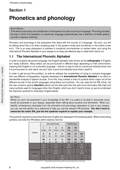 ATAR Notes VCE English Language 3&4 Notes (2026-2028)