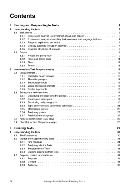 ATAR Notes VCE English and EAL 3&4 Notes (2025-2027)