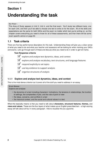 ATAR Notes VCE English and EAL 3&4 Notes (2025-2027)