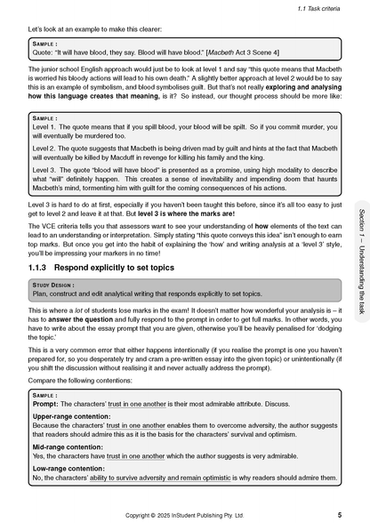 ATAR Notes VCE English and EAL 3&4 Notes (2025-2027)