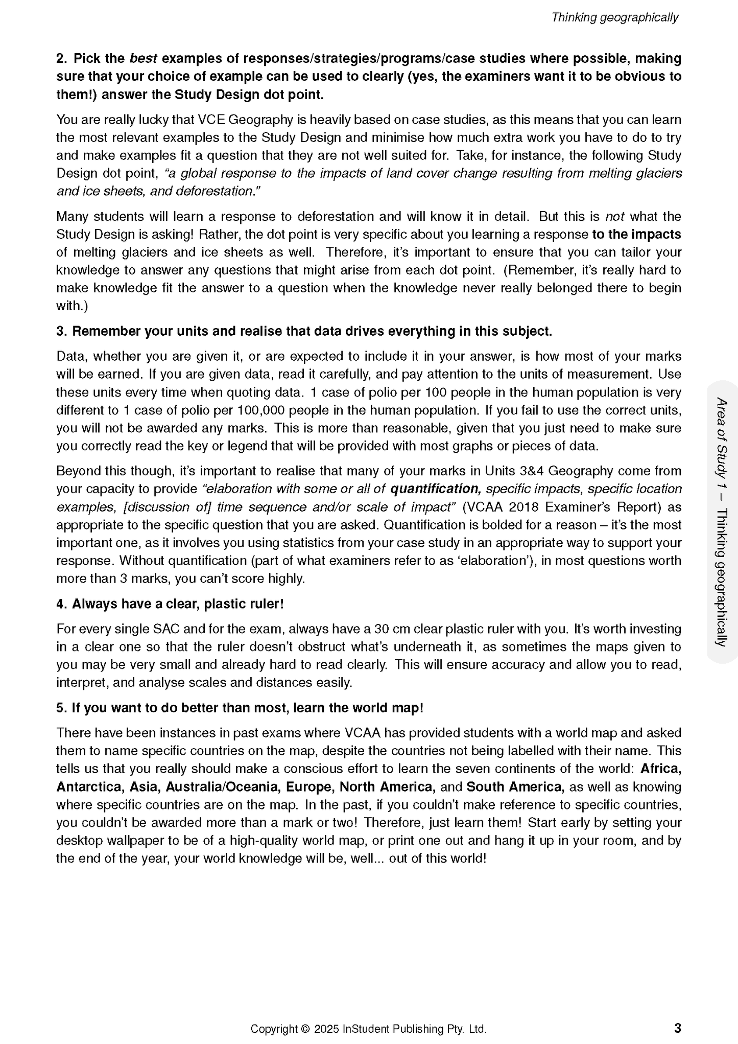 ATAR Notes VCE Geography 3&4 Complete Course Notes (2025-2026)