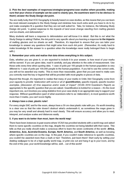 ATAR Notes VCE Geography 3&4 Complete Course Notes (2025-2026)