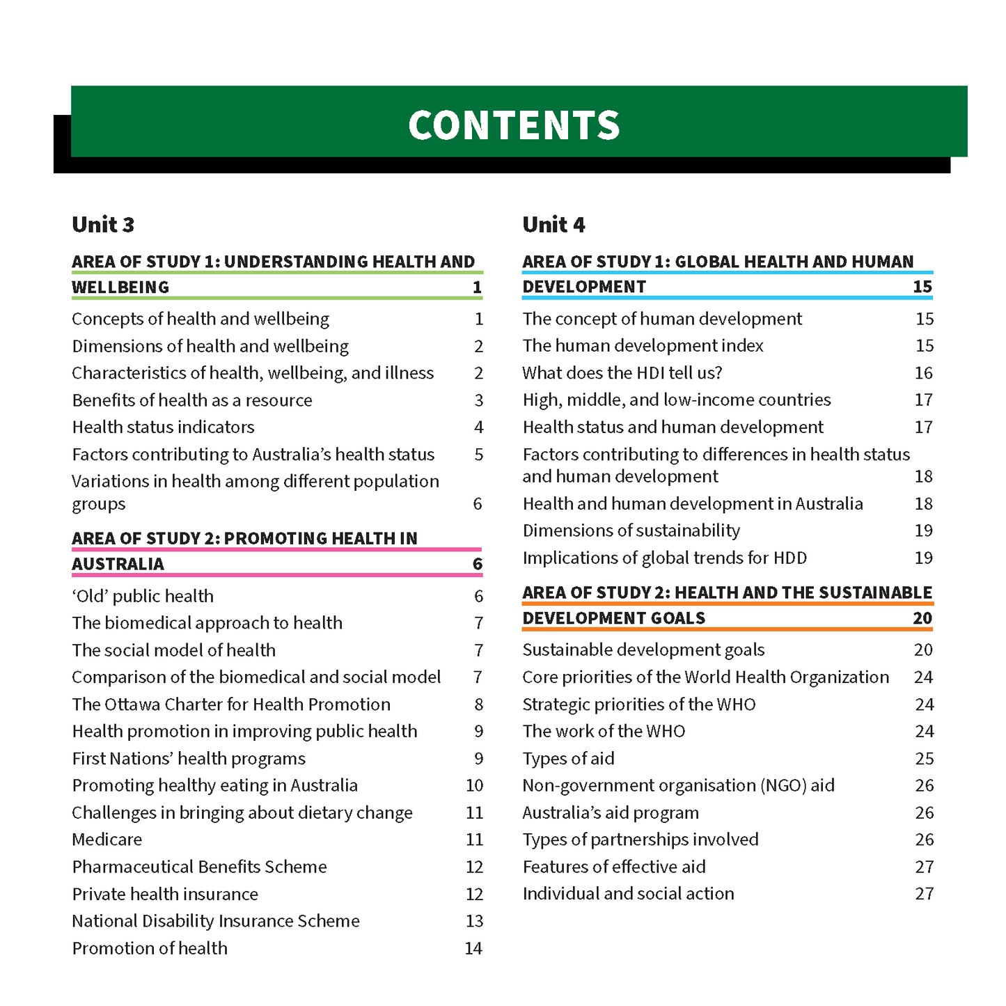Top Marks VCE Health and Human Development (HHD) 3&4 Bundle (2025-2027)