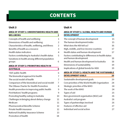 Top Marks VCE Health and Human Development (HHD) 3&4 Bundle (2025-2027)