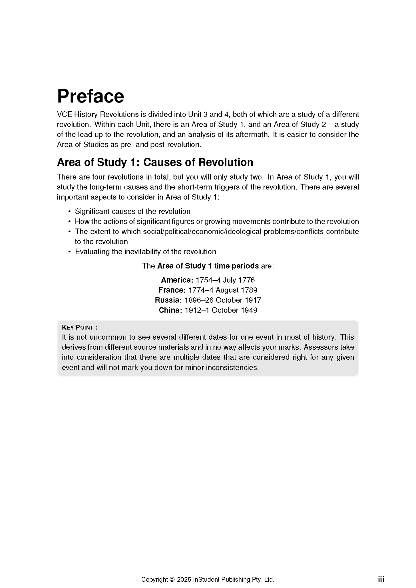 ATAR Notes VCE History: Revolutions 3&4 Complete Course Notes (2025-2026)