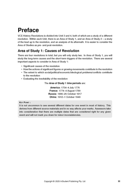 ATAR Notes VCE History: Revolutions 3&4 Complete Course Notes (2025-2026)