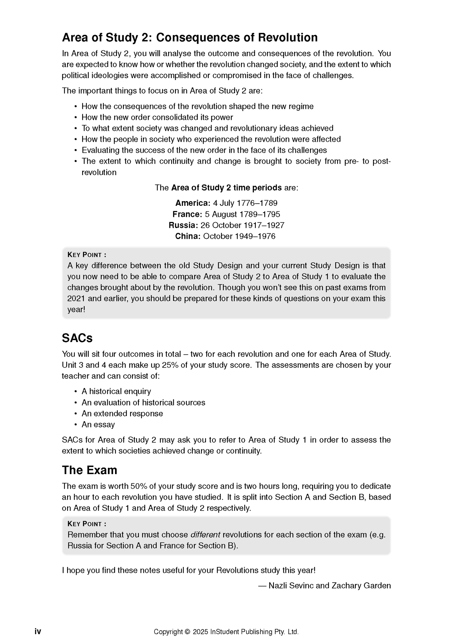ATAR Notes VCE History: Revolutions 3&4 Complete Course Notes (2025-2026)