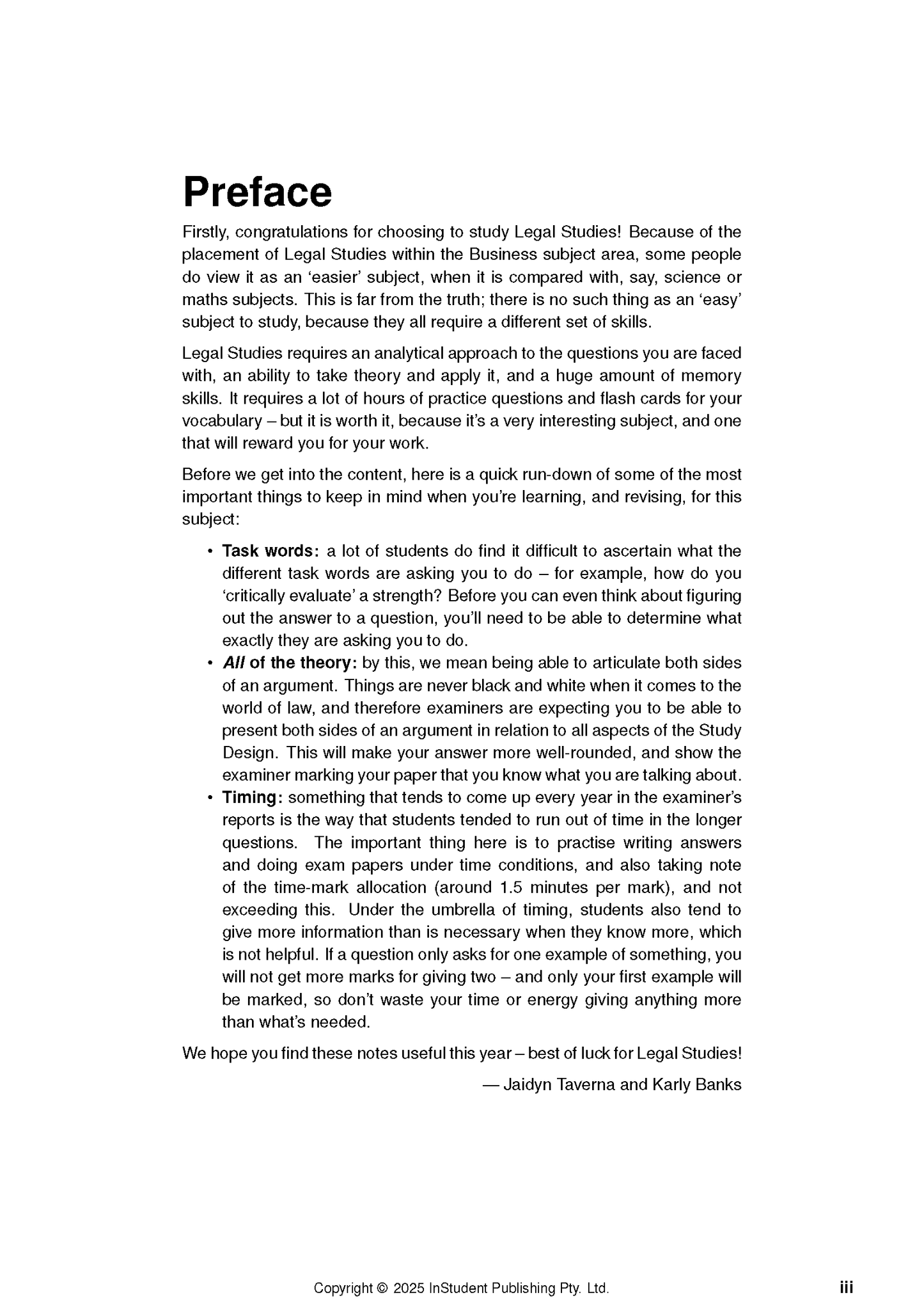 ATAR Notes VCE Legal Studies 3&4 Notes (2026-2028)