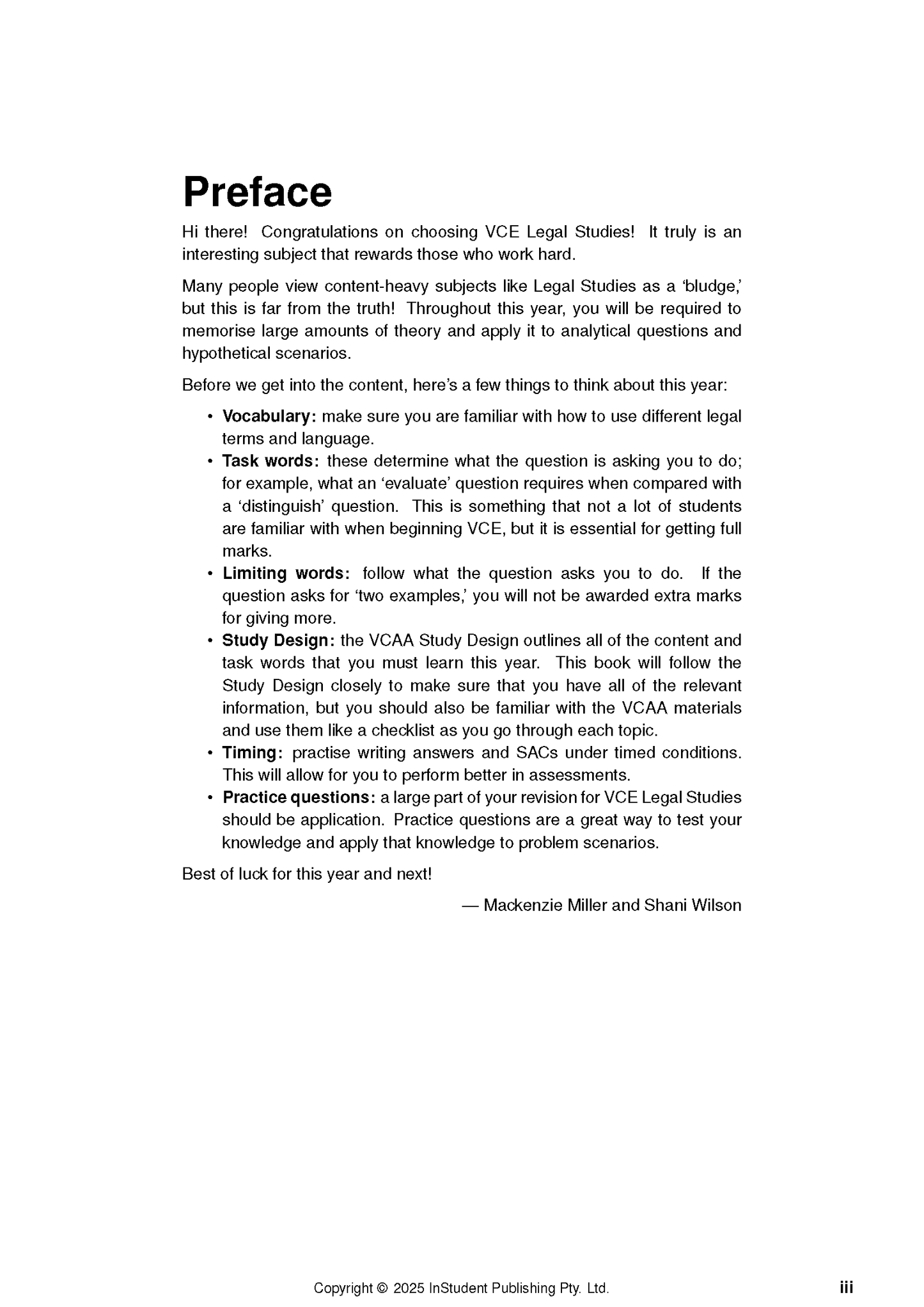 ATAR Notes VCE Legal Studies 1&2 Notes (2026-2028)