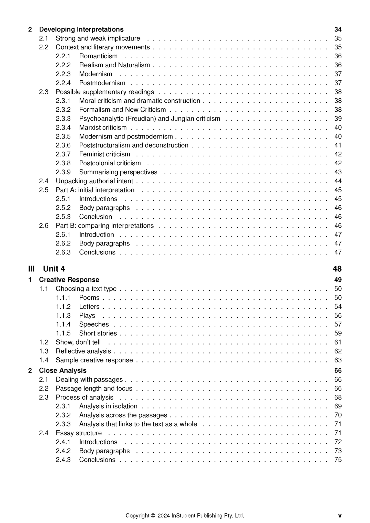 ATAR Notes VCE Literature 3&4 Notes (2024-2026)