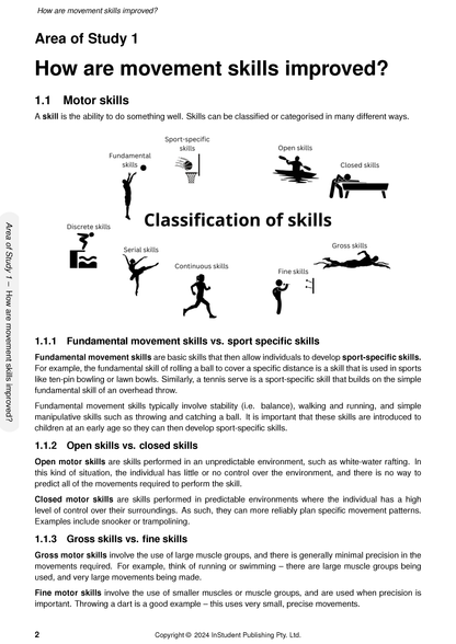 ATAR Notes VCE Physical Education (PE) 3&4 Complete Course Notes (2025–2027)