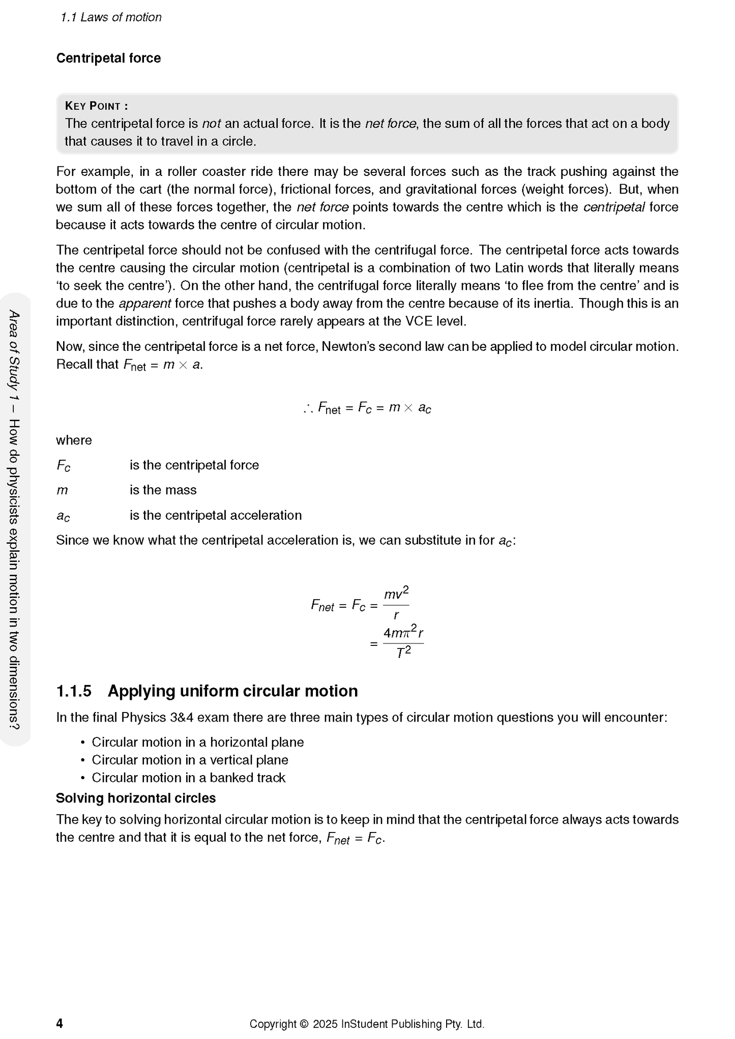 ATAR Notes VCE Physics 3&4 Notes (2025-2027)