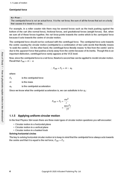 ATAR Notes VCE Physics 3&4 Notes (2025-2027)