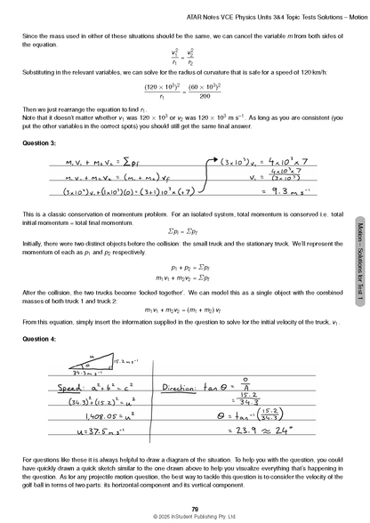 ATAR Notes VCE Physics 3&4 Topic Tests (2025-2027)