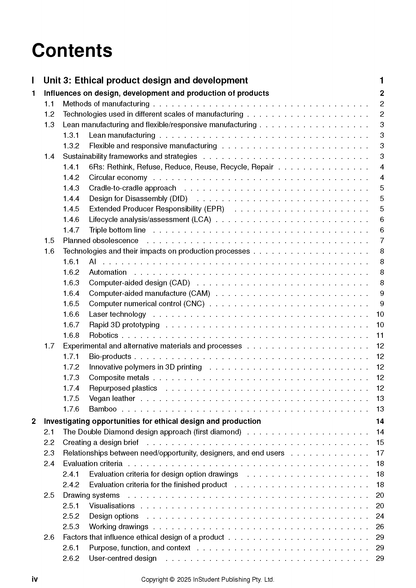 ATAR Notes VCE Product Design and Technology 3&4 Notes (2026-2028)