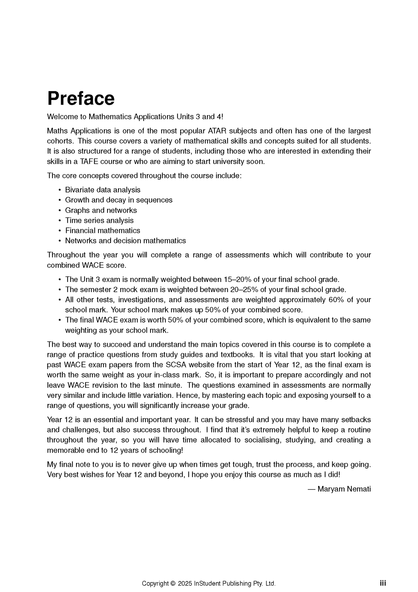 ATAR Notes WACE Maths Applications 3&4 Notes (2026-2028)