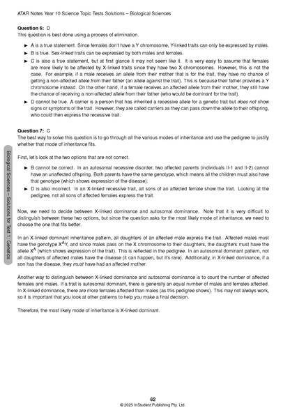 ATAR Notes Year 10 Science Topic Tests (2026-2028)