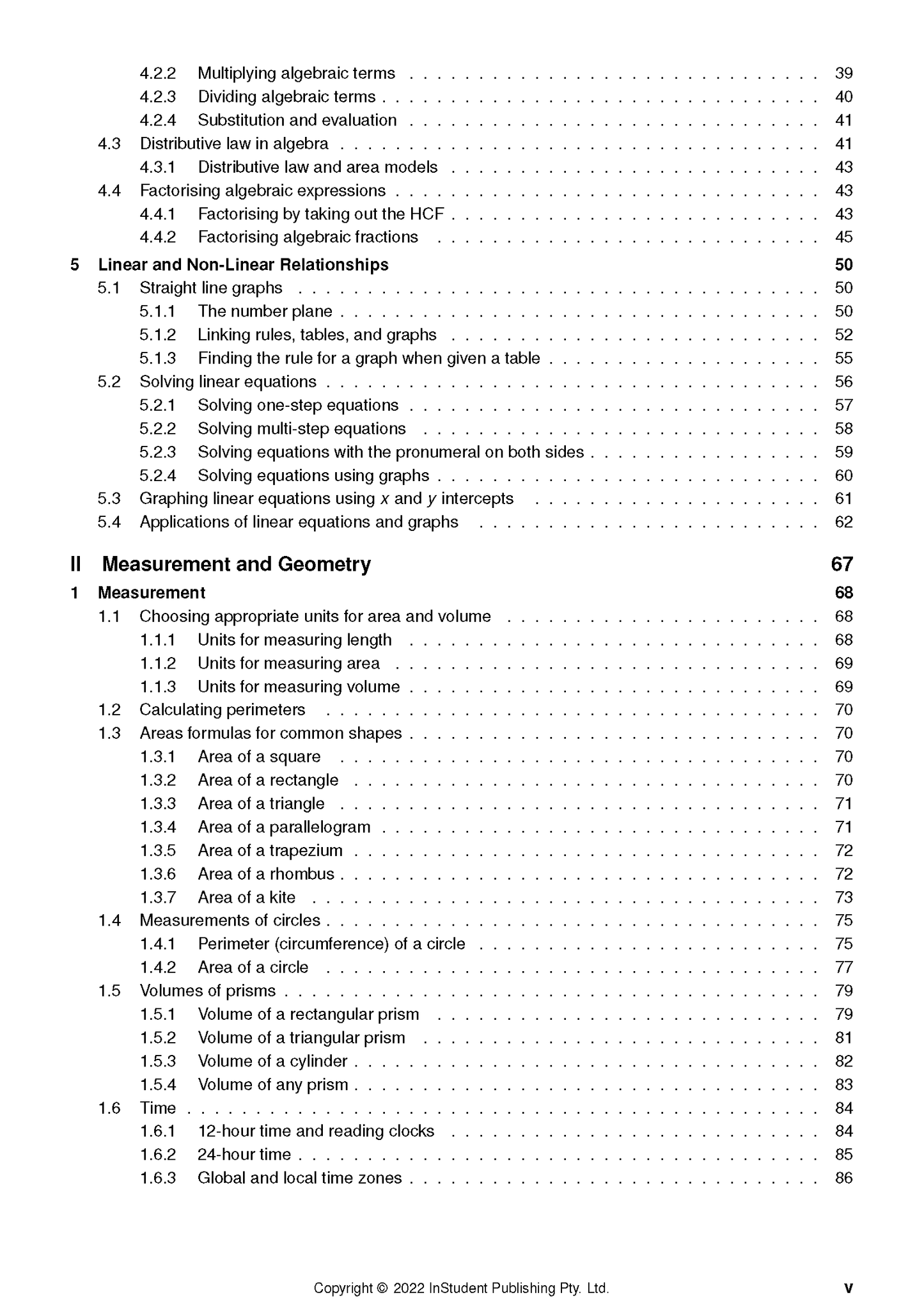 Year 8 Course Notes Bundle