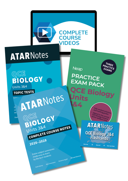 Top Marks QCE Biology 3&4 Bundle (2026–2028)