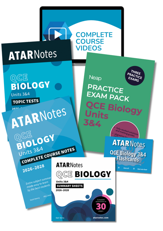 Top Marks QCE Biology 3&4 Bundle (2026–2028)