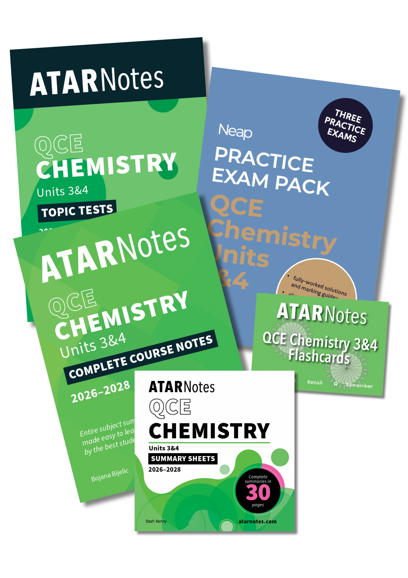 Top Marks QCE Chemistry 3&4 Bundle (2026-2028)