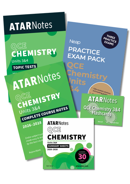 Top Marks QCE Chemistry 3&4 Bundle (2026-2028)